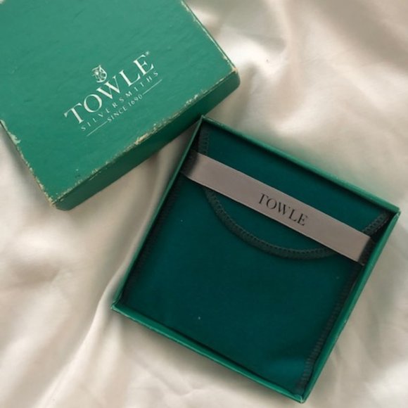 Towle Silversmiths Vintage Sterling Compact Mirror - Picture 5 of 5